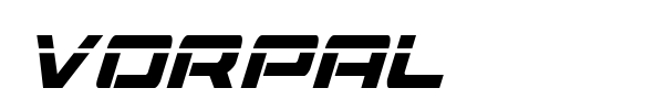 Vorpal font preview