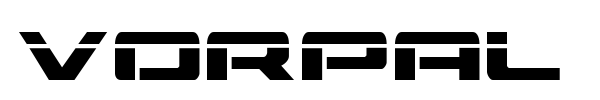Vorpal font preview