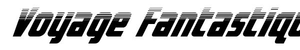 Voyage Fantastique font preview