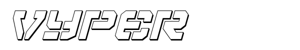 Vyper font