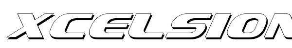 Xcelsion font