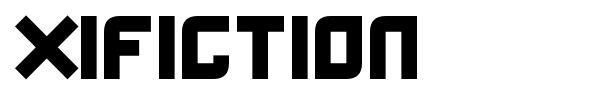 Xifiction font