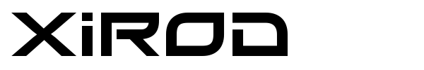 Xirod font