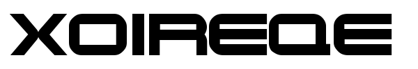 Xoireqe font