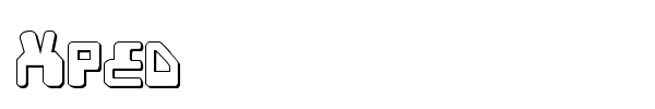 Xped font
