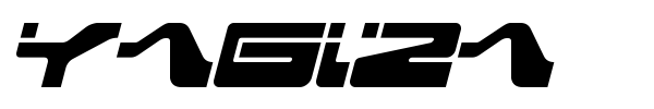 Yagiza font
