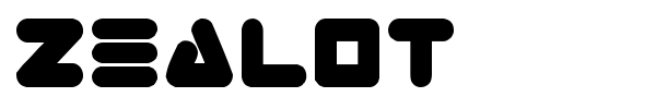 Zealot font preview