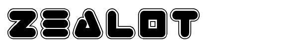 Zealot font preview