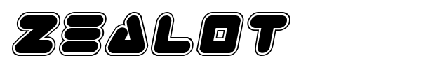 Zealot font preview