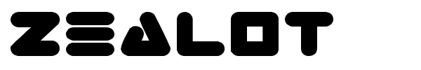 Zealot font preview