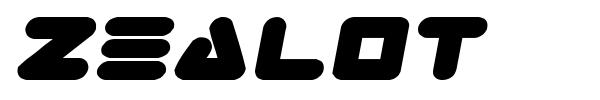 Zealot font preview