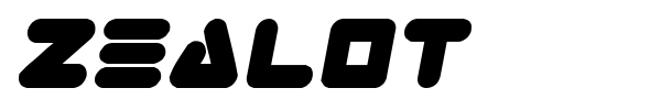 Zealot font preview