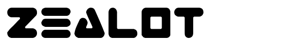 Zealot font preview