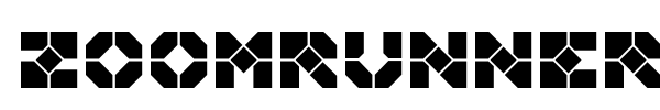 Zoomrunner font preview
