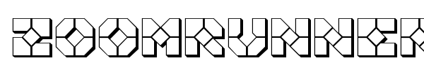 Zoomrunner font preview