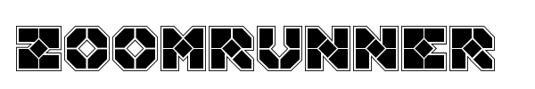 Zoomrunner font preview
