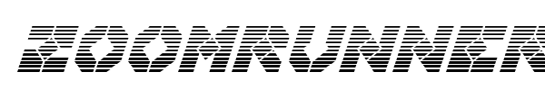 Zoomrunner font preview