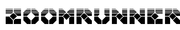 Zoomrunner font preview