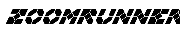 Zoomrunner font preview