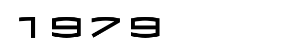 1979 font