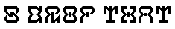 5 Drop That Bass! font