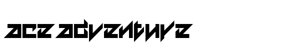 Ace Adventure font