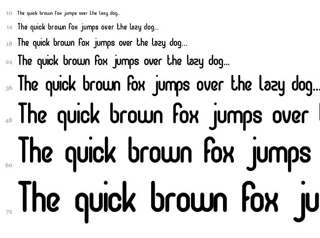 Airwaves font waterfall