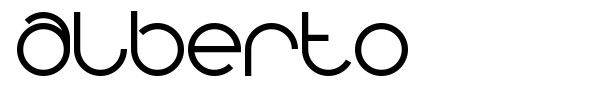 Alberto font
