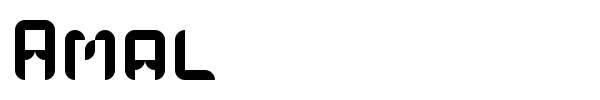 Amal font