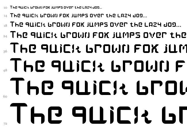 Amal font waterfall