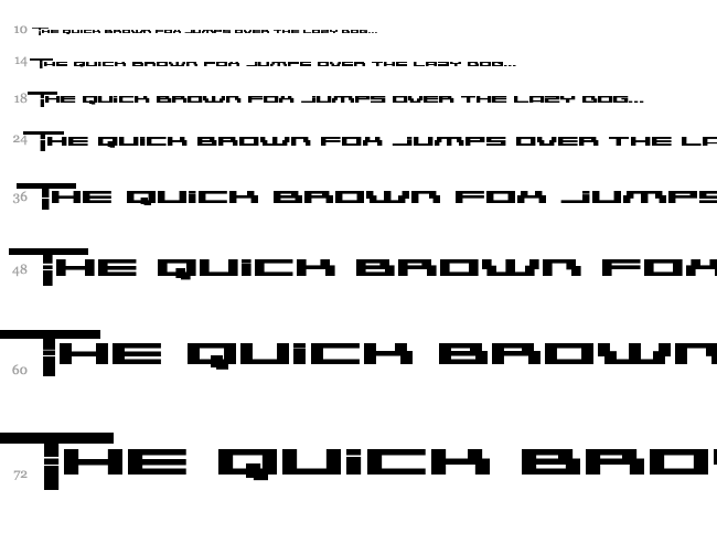 AmazXakep font waterfall