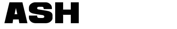 Ash font