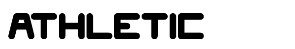 Athletic font