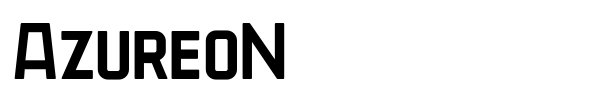 AzureoN font