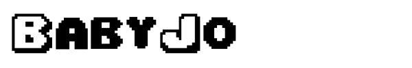 BabyJo font