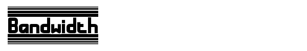 Bandwidth font