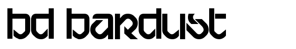 BD Bardust font