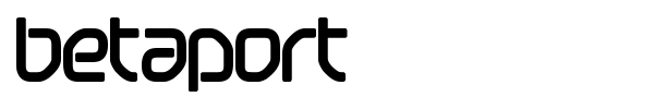 Betaport font