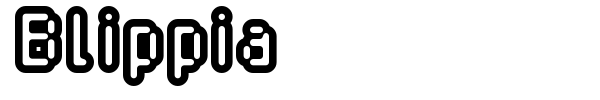 Blippia font