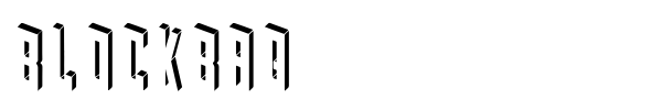 Blockbaq font