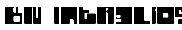 BN Intaglios font