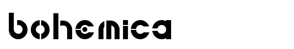 Bohemica font