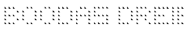 Boodas Dreiecke font