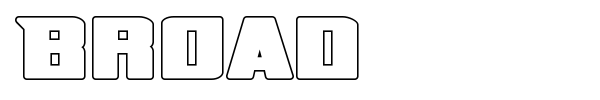 Broad font preview