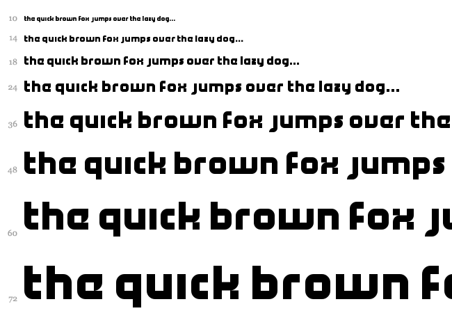Bugis Ex Mks font waterfall