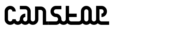 Canstop font
