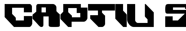 Captiv SystM RemiX font