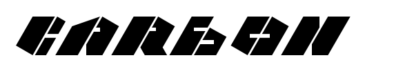 Carbon font