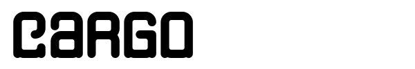 Cargo font