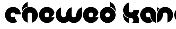 Chewed Kandi font